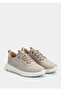 Beige Leather Women's Shoes - 2