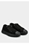 Black Leather Women's Shoes - 2