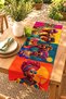 African Girls with Glasses Patterned Runner / Tablecloth / Placemat - 2