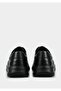 Black Leather Men's Shoes - 4