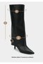 Women's Black Boots - 6