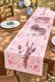 Pink African Animals Patterned Runner/Tablecloth/Placemat - 3