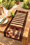 African Elephant and Leaves Patterned Runner/Tablecloth/Placemat - 2