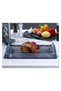 Grill Rectangular Glass Baking Tray, 3850 Ml, 50 Mm, Clear - 5