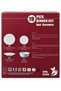 NARA DINNER PLATE SET WHITE - 19pcs