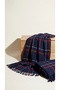 Cotton Scotch Plaid Patterned Double Blanket