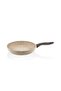 Creamy Frying Pan 26 cm, Beige / Black - 6