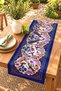 Lavender Animal Illustrations Patterned Runner/Tablecloth/Placemat - 2
