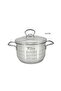 Stainless Steel Casserole, 16 x 10 cm, 1.9L, Silver