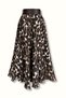 Belted Leopard Skirt - 3