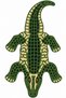 Auraplus Crocodile Figured Pattern Woven Base Decorative Carpet Auraplus128 - 3