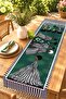 Green Girls Patterned Runner/Tablecloth/Placemat