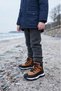Dor 100% Leather Zippered Boys' Boots Shoes - 3