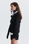 Belted short trench coat - 5