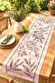 Simple Leaves Patterned Runner / Tablecloth / Placemat