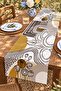 Abstract Drawings Patterned Runner / Tablecloth / Placemat - 3