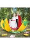 King Costume Set Red Cloak Golden Crown And Scepter Set Prince Capes Halloween Costume For Kids Teen Adult Cosplay Costumes - 3