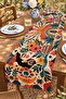 Retro Moon Girl Sun Patterned Runner/Tablecloth/Placemat - 3