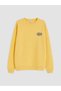 Ozmarka New Season Yellow Printed Thick Boys' Sweatshirt - 2