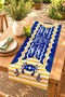 Sea Crab and Fish Patterned Runner / Tablecloth / Placemat - 2