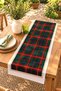 Green Framed Horses Patterned Runner / Tablecloth / Placemat - 2