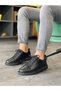 Black Genuine Leather Daily Use Men's Shoes Arn26528 - 2