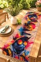 Cats with Cool Glasses Patterned Runner / Tablecloth / Placemat