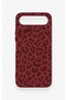 Tecno Spark 50 5g Compatible Claret Red Leopard Pattern Silicone Case - 2