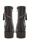 Women's Genuine Leather Brown Floater Casual Boots - 4