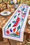 Cute Fish Patterned Runner / Tablecloth / Placemat - 3
