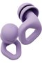 Zenz Unwind Pro Ear Plugs for Sleeping Noise Reduction – Soft Silicone Reusable Earplugs for Sleep, Focus & Work – 35dB Noise Reduction with Storage Case – XS/S/M/L Eartips (Nebula Purple)