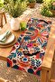 Retro Moon Girl Sun Patterned Runner/Tablecloth/Placemat - 2