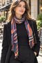 Double Sided Honeycomb Cashmere Winter Scarf Shawl 100X100 cm - 4