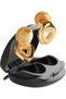 Zenz Ignite Pro Earplugs - 18dB Noise Reduction Ear Plugs for Concert, Music Festivals, DJs & Nightlife - Comfortable Fit with XS/S/M/L Eartips & Case + Seal for Extra Reduction (Gold) - 8