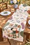 Girl Reading a Book Patterned Runner/Tablecloth/American Service Tablecloth - 3