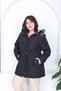 Women's Hooded Oversized Coat - 4