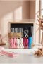 Bachelorette Bride to Be Decoration Deluxe Set Black Felt Letter Board Stand Balloon Chain 7-Piece Transparent Balloon Stand - 4