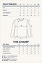 Women's Oversize Sweatshirt Western Rush Printed Black – Crew Neck, 3 Thread Raster Fleece - 7