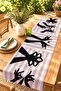 Hand Gesture Icons Patterned Runner / Table Runner / Placemat