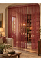 Ip Curtain Special Series Thin Chain Gold Silvery Red Color (100 * 300) for Cornices and Rustic Use - 6