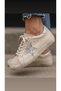 Starr Genuine Leather Star Embroidered Women's Sneakers - 3