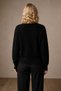High-Necked Collar Fit and Flare Buttoned Women's Knitwear Cardigan - 3
