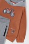 Boy's 3-9 Years Old Hooded Tracksuit Set Tile - 3