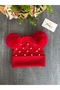Baby Girl/Child Red Camisole with Pearls and Beret, Baby Gift - 2