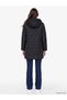 Nevavm Lcw Modest Black Hooded Quilted Women's Puffer Coat with a Difference - 4