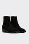 Genuine Leather 275Sza2027-23 Brown Suede Women's Thick Heeled Boots - 4