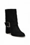 Elit Zk1005 Women's Heeled Boots Black - 2