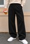 Men's Oversize Baggy Fit Sweatpants 100% Cotton 3 Thread Threaded Wide Leg Comfortable Cut