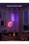 Neon Lights, RGBIC Neon Rope Light 2 Works with Matter, Alexa, Google Assistant, Custom DIY Neon Strip Lights for Bedroom and Wall Decor, Shape Mapping, Softer Material, 16.4ft, White - 6