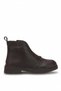 26Bk251.5391C Women's Genuine Leather Heeled Boots Brown